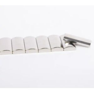 China N42H Ndfeb Super Strong Magnet , Neodymium Arc Segment Magnets wholesale