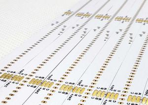 China Double Layer LED COB FPCB Flexible Circuit Board With Whiteboard And Black Text Design wholesale