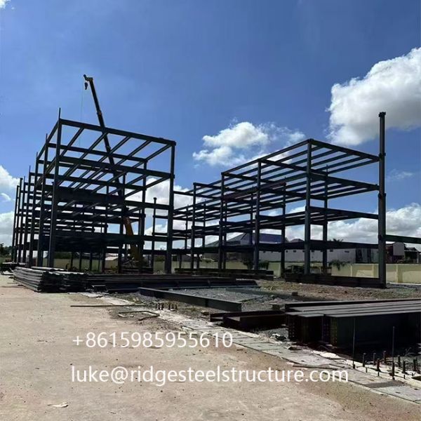 Large Span Fireproof Prefabricated House Steel Structure Workshop/Warehouse