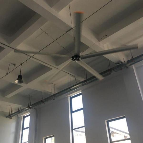 Quality DX/DS 7.3m 24FT Super Airflow Pmsm Motor Driven Large Hvls Ceiling Fans for Cable Production Workshop Air Cooling for sale