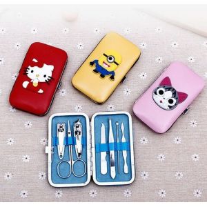 China Cartoon manicure tools seven in one set wholesale