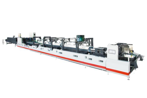 Quality High Speed Automatic Folding Gluing Machine 18.5KW 0 - 500M/min JH-650PC for sale