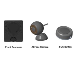 4G WIFI GPS Location Car Dashboard Camera With SOS Help Platform & Mobile Phone APP Monitoring