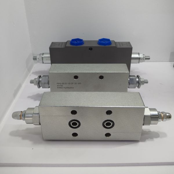 High efficency VBCD-DE A two-position, six way Steel 350bar / 210bar Rated Pressure