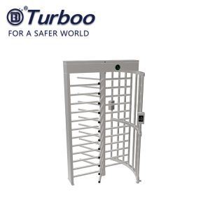 RFID Facial Barcode Recognition Full Height Turnstile / SUS304 Full Height Gate