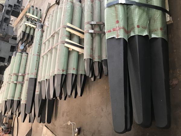 Quality 42CrMo Hydraulic Breaker Hammer Chisel Moil Point Chisel In Mining Industry for sale