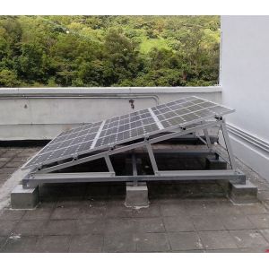 China Triangular Preassembled Flat Roof Solar Mounting System wholesale