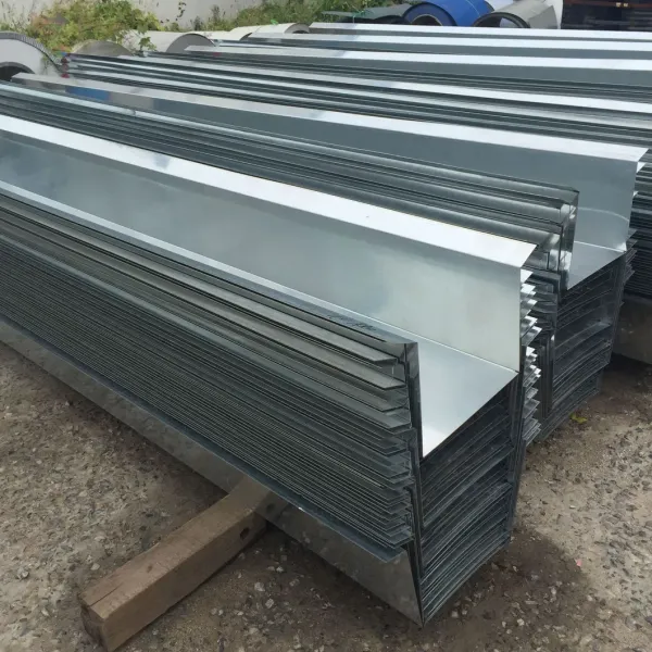 Professional installation of stainless steel guttering