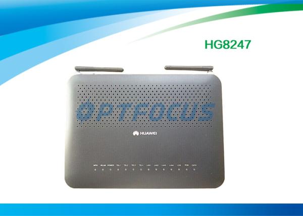 Quality Huawei Echolife HG8247 wireless GPON ONU apply to FTTO or FTTH modes with WIFI / CATV port for sale
