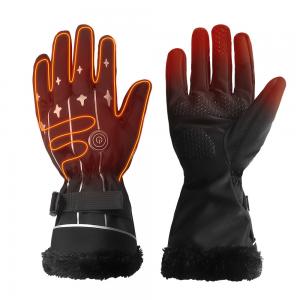 China OEM / ODM Electric Thermal Snowmobile Gloves Heated Winter Gloves One Size for Winter Outdoor Camping wholesale