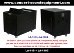 Line Array Sound System , 2x1"+10" 400W Line Array Speaker For Living Event , DJ