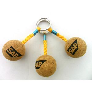 China floating cork keychain wholesale