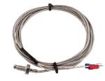 platinum RTD Temperature Sensor M6 Thread Pt100 With Shielded wire