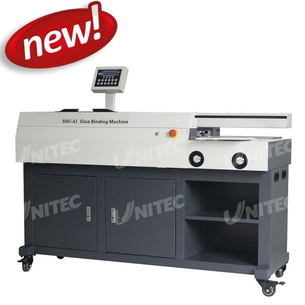 China Automatic Perfect Electric Binding Machine , Document Binding Equipment S60CA4 / A3 on sale