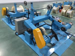 China Fuchuan Sky Blue Electric Wire Extruder Machine for Single Wire Dia 6-25mm wholesale