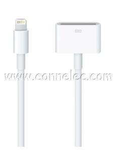 China lightning to 30-pin adapter, Apple original lightning to 30-pin adapter, Apple accessory wholesale