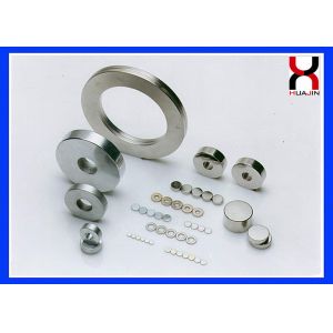 Brute Force NdFeB Permanent Magnet In Zinc / Nickel / Color Zinc Appearance