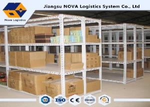 China Light Weight Rivet Boltless Shelving Customized With High Capacity Storage wholesale