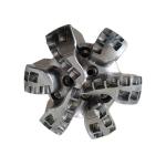 Non Core PDC Rock Bit Polycrystalline Diamond Drill Bits For Mining