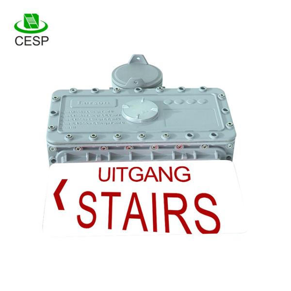 Quality IP65 Ex  led exit signs, rechargeable emergency light with SAA CE RoHS for sale