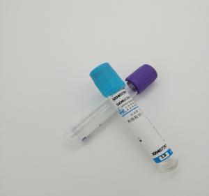 China Blue Disposable Vacuum Blood Collection Tube 1-10ml Anticoagulation Natril Citras1:9 CE ISO on sale