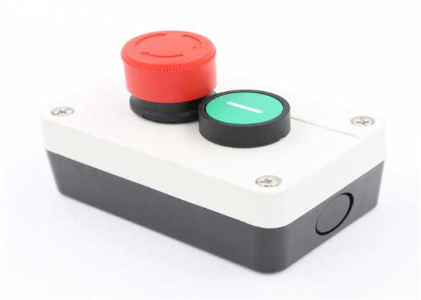 XB2 Series Push Button Electrical Switch Emergency Stop Function Electric With 2
