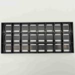 ROHS PC JEDEC Standard Matrix Tray For IC Device 0.76mm Flatness