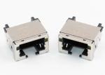Overhangs PCB RJ45 Low Profile Connector Right Angle With LED Indicator
