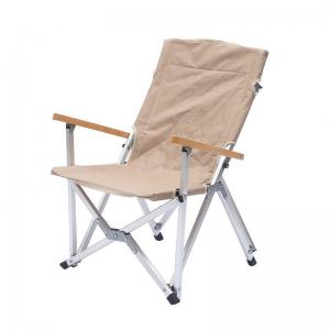China 69cm 2.7kg Camping Outdoor Chairs Portable Lightweight Aluminum Folding Beach Chairs on sale