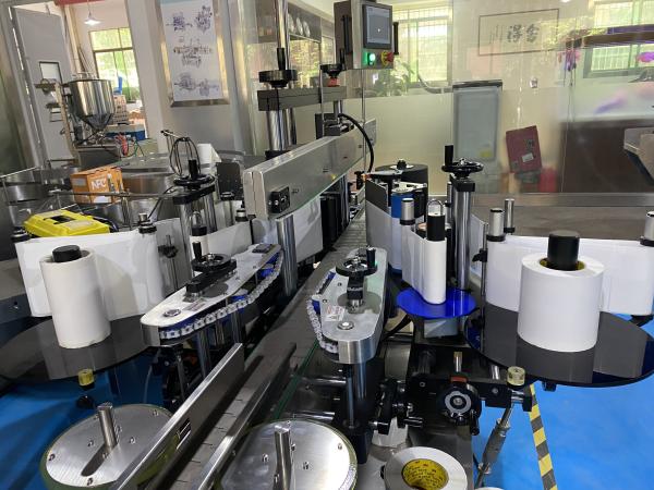 Quality Double Side Bottle Sticker Labeling Machine CE PLC touch screen control system for sale
