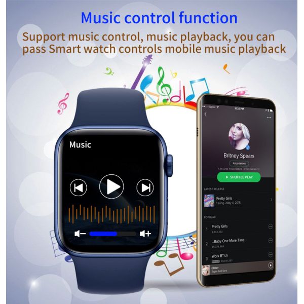 Fitness Tracker Apple Watch Series 4 Phone Calls , 1.54 Inch Smartwatch You Can Reply To Texts