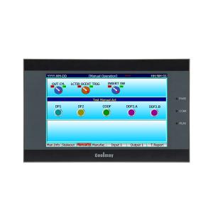China NPN Programming HMI PLC Controller 800x480 DC24V 5 Inch wholesale