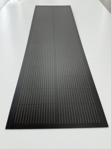 Quality Portable Bendable 12V 10bb Mono Cell Solar Panel for RV Camping Home Boat Marine Curve Surface Black 50000 Pieces Per Year for sale