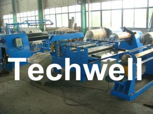 China 30KW Electric Control System 0.2 - 2.0mm Thickness Simple Slitting Cutting Line wholesale