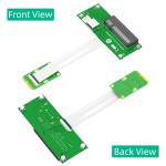 Horizontal Mini PCI-E To PCI-E Express X8+USB Riser Card With High Speed FPC