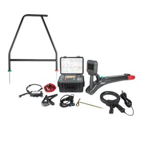 Grey Underground Cable Locator with Multi-Frequency Detection