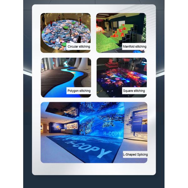 Costume Dynamic DJ Stage P2.6 P3.9 Interactive LED Wall Panels LED Dance Floors Display Screen for Events