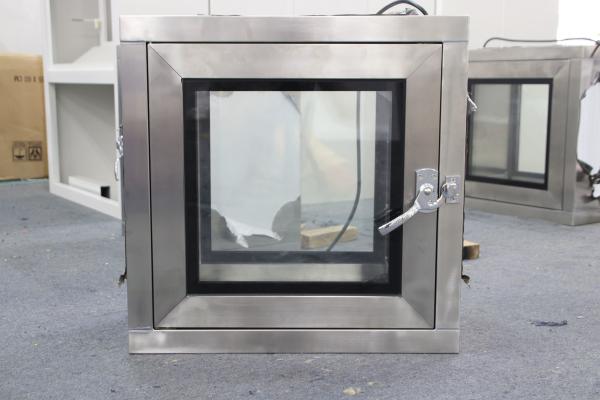 Quality Electromagnetic Interlock 304 SUS Static Pass Through Box Zone Sterilization for sale