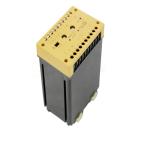 Dual Channel Vehicle Inductive Loop Detector Yellow Color For Parking Barrier