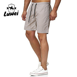 Polyester Men Running Shorts Beach Jogger Swimwear Pants Breathable