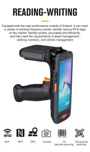 China Android 13 Handheld waterproof shockproof rugged RFID UHF LF NFC 2D scanner reader PDA for data collection wholesale
