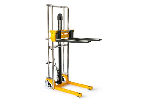Quality PJ Mini Stacker with adjustable forks and polyurethane rollers Capacity 400Kg for sale