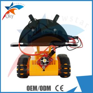 Intelligent Electric Car Chassis Android Mobile Phone Controlled With Plastic