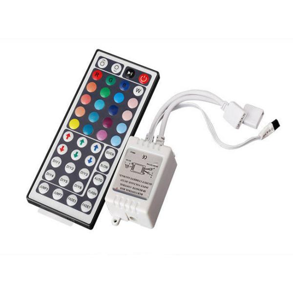 Quality 44 Keys RGB Led Strip Controller LED Wifi Ir Rf Controller 6A App WIFI Music for sale