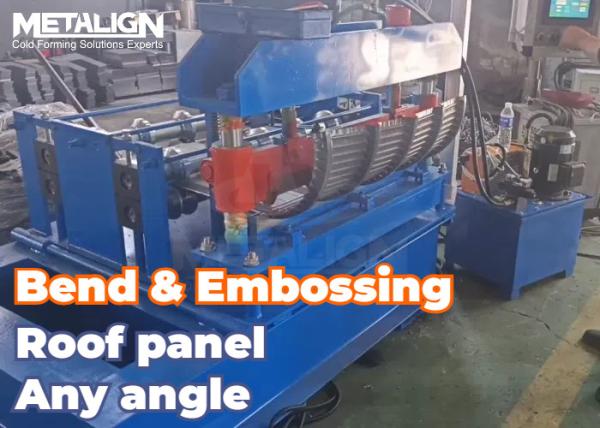 Quality Trapezoidal Panel Arch Curving Machine with 120° Max Bending Capability for sale