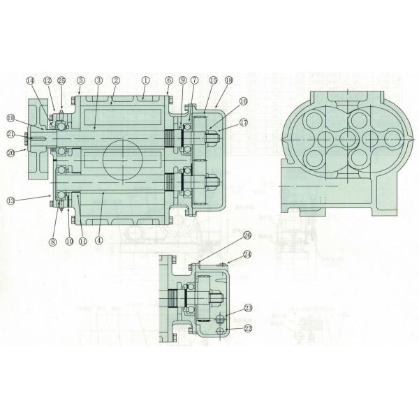 Strong Flow Regenerative Vacuum Blower / Customized Vertical Blower Vacuum