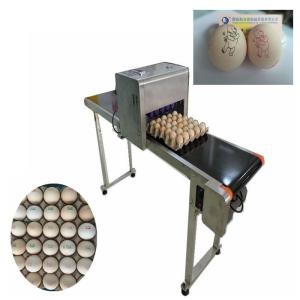China Green and efficient egg Jet Coding Machine , industrial continuous inkjet printers wholesale
