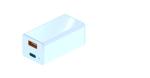 Remove Formaldehyde Odors Foldable Plug Style Input 100-240V PC 94 V0 for Stable