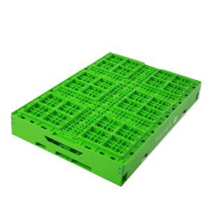 600x400x255mm Plastic Folding Box Pallet Optimal Air Circulation Fruits