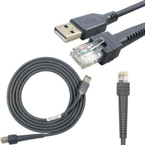 China Braided Shielded Type A USB Data Cable For Zebra Scanner DS2208 on sale
